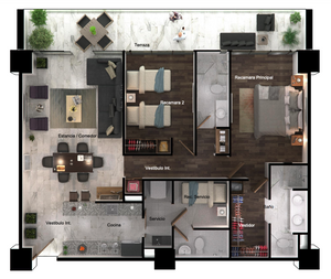 DEPARTAMENTOS RESIDENCIALES  EN VENTA -  FORUS INTERLOMAS