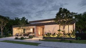 Casa una sola planta en  Yucatan Country Club  cerca Anahuac