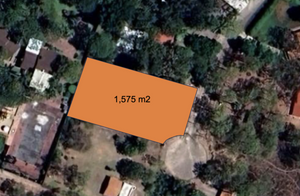 Terreno en Hacienda La Herradura de 1,515m2 en esquina y plano
