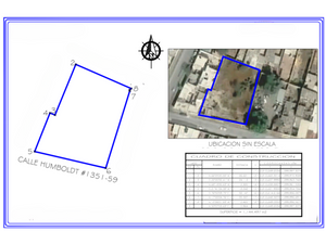 Terreno en Zona Centro, calle Humboldt