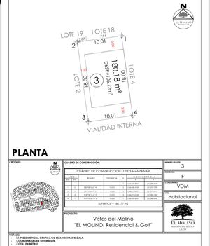 Terreno en venta