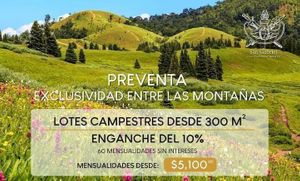 Terrenos y Cabañas Residenciales en Preventa en Amealco, Querétaro