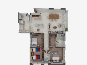 Departamento en Venta en San Andres Atenco Tlalnepantla de Baz