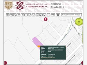 Terreno en Venta en Lomas de Vista Hermosa Cuajimalpa de Morelos