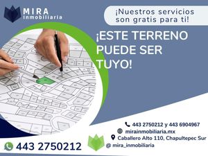 Terreno en Venta en Santiago Undameo Morelia