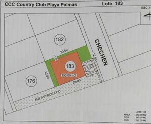 VENTA DE TERRENO COUNTRY CLUB PLAYA PALMAS