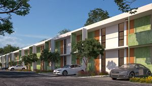 VENTA TOWNHOUSE  2 HAB DE 134 M2 EN INICIAL CORREA RACHO AL NORTE DE MERIDA