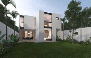 VENTA CASA 4 REC.CONKAL YUCATAN PRIV. YA'AX- BEH MOD A