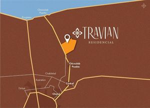 VENTA LOTE RESIDENCIAL CARRETERA CHICXULUB  PUEBLO  TRAVIAN RESIDENCIAL