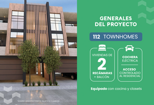 CONDOMINIOS TIPO TOWNHOME MONTEBELLO PRIVADA COBALTO $2,250,000.00