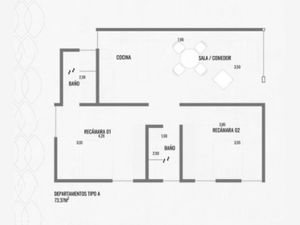 Departamento en Venta en Cholul Mérida