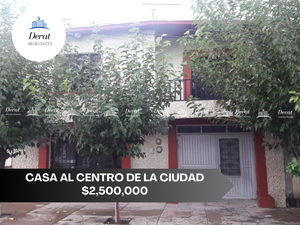 CASA EN ZONA CENTRO DE LA CIUDAD