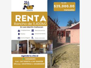 Finca/Rancho en Renta en Muñoz Muñoz de Domingo Arenas