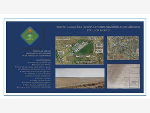 Terreno en Venta en Santa Lucia Base Aerea Militar Zumpango