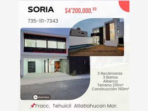 Casa en Venta en Atlatlahucan Atlatlahucan