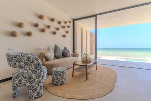 VENTA VILLA FRENTE AL MAR CON ALBERCA 3 HABITACIONES TELCHAC PUERTO