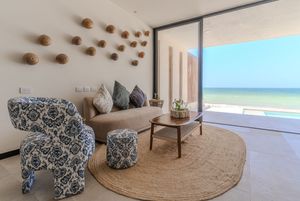 VENTA VILLA FRENTE AL MAR CON ALBERCA 3 HABITACIONES TELCHAC PUERTO