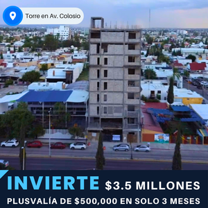 DEPARTAMENTO AL NORTE DE LA CIUDAD, SOBRE AVENIDA COLOSIO $3,850,000