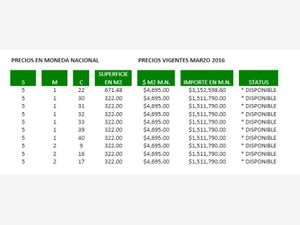 Terreno en Venta en Residencial Bambú Solidaridad