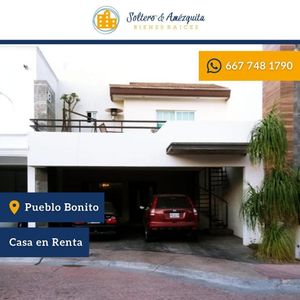 Renta Casa/Pueblo Bonito/Culiacan