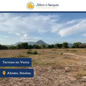 Venta Terreno Campestre/San Miguel Zapotitlan/Ahome Sinaloa