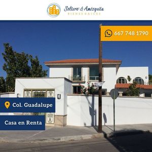 Renta Oficinas/Col Guadalupe/Culiacan