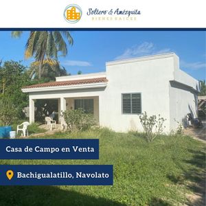 Venta Casa de Campo/Bachigualatillo/Navolato Sinaloa