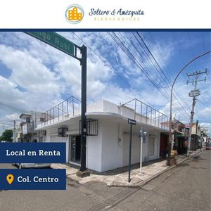 Renta Local Comercial/Esquina Centro Fco Villa y Rubi/Culiacán