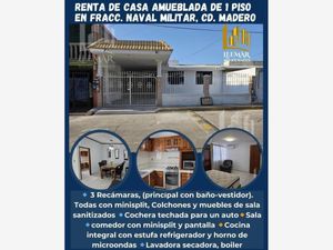 Casa en Renta en Naval Militar las Chacas Ciudad Madero