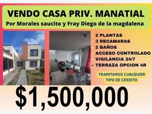 Casa en venta en EL MANANTIAL 230, PRIVADA EL MANANTIAL, San Luis Potosí, San  Luis Potosí, 78144.