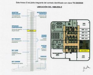 Espacio comercial en The Sky ¡el primer rascacielos del sureste!