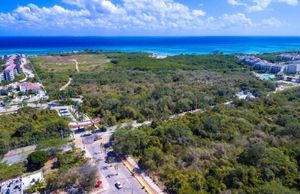 Terreno en Playa del Carmen con vista al mar