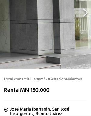 Renta Local en Benito Juárez