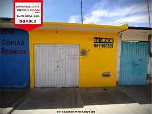 Casa en Venta en Santa Rosa Panzacola Oaxaca de Juárez