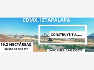 Terreno en Venta en Ejército de Agua Prieta Iztapalapa