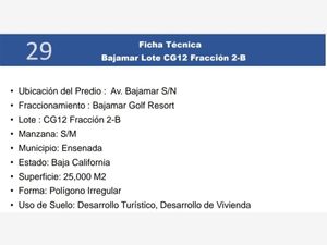 Terreno en Venta en Baja Mar San Diego Ensenada