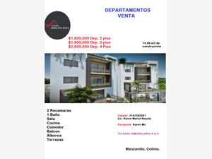 Departamento en Venta en Peninsula de Santiago Manzanillo