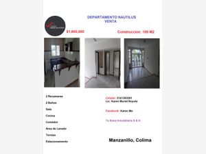 Departamento en Venta en Country Club Manzanillo