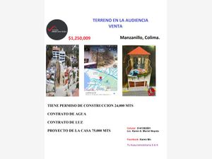 Terreno en Venta en Las Hadas Manzanillo