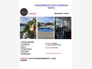 Departamento en Venta en Las Hadas Manzanillo