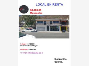 Local en Renta en Manzanillo Centro Manzanillo