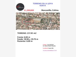 Terreno en Venta en La Joya I Manzanillo