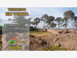 Terreno en Venta en San Juan Dehedó Amealco de Bonfil