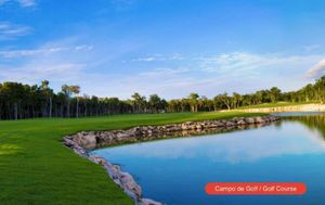 Terreno PRECIO REDUCIDO en residencial con club de playa,  campo de golf PGA