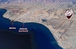 Terreno de uso mixto frente al mar, en venta Loreto Baja California Sur.