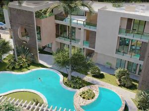 Condominio con roof top de 65 m2, 650 metros del mar, Pet friendly, 35% de areas