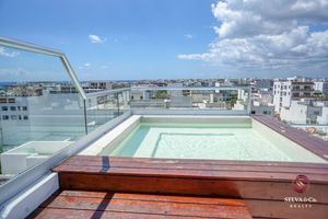 Departamento, amenidades con vista al mar, alberca, jacuzzi, gimnasio