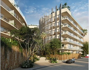 Condominio de lujo a una cuadra de la playa ,rooftop con vista al mar