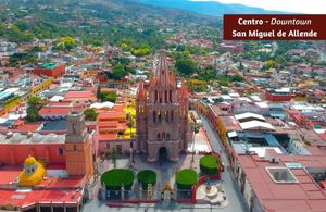 Casa con jardín y alberca, pre-construcción, Atotonilco, San Miguel de Allende.