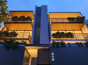 Condominio con balcón, terraza y cuarto de servicio, en venta, Polanco CDMX.